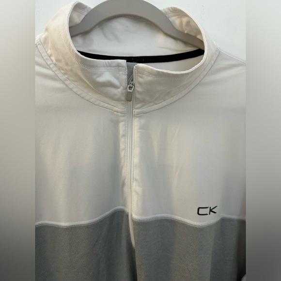 Calvin Klein Performance Pullover Men’s Size XXL Reflective 1/4 Zip Logo Jacket - Picture 5 of 13